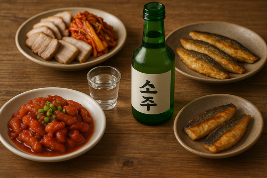 Een Overzicht van Soju Side Dishes (안주 / Anju)
