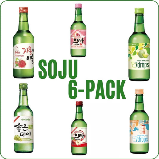 Aanbieding: Soju 6-pack