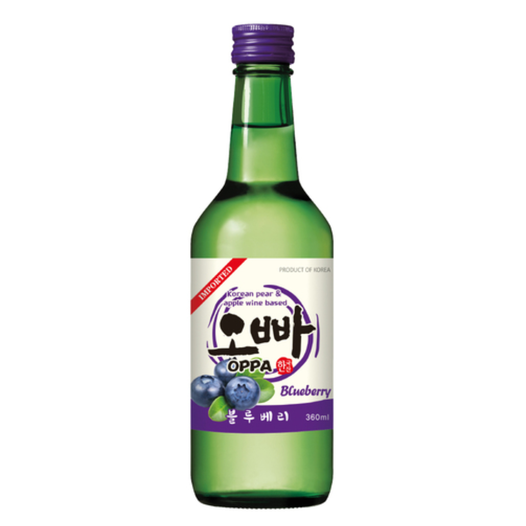 Blueberry soju