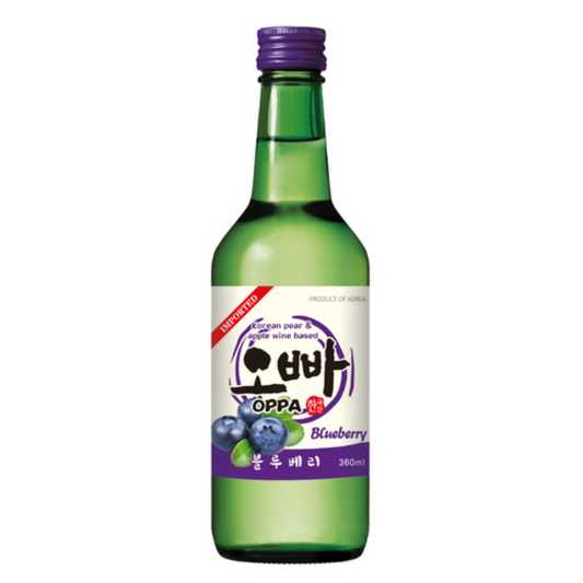 Blueberry soju