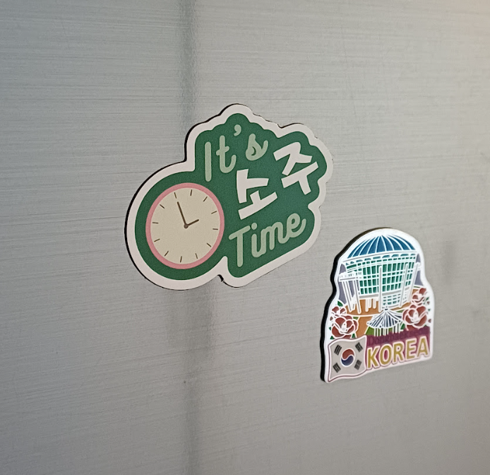 SOJU Fridge Magnet Soju Time