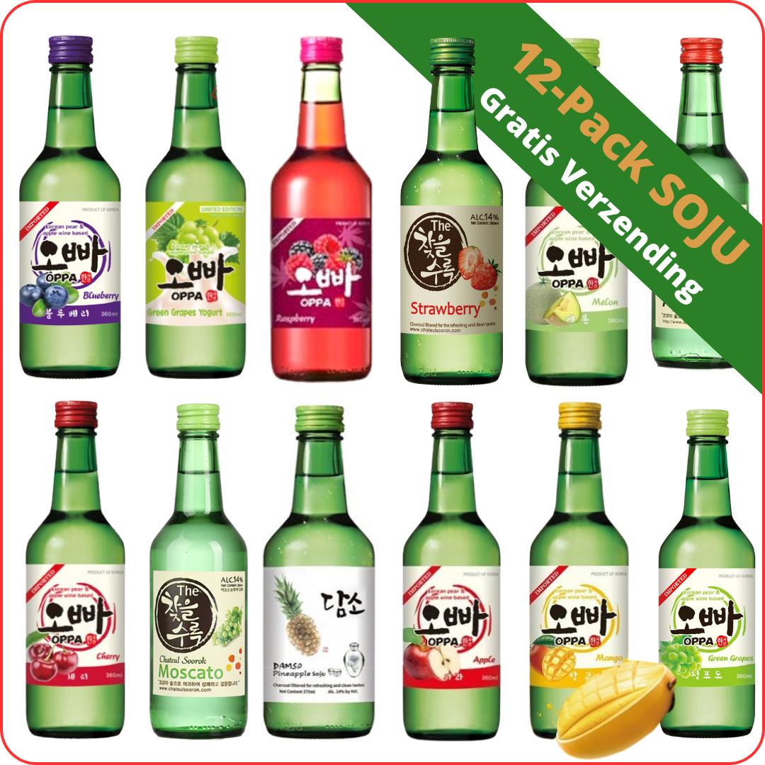 Aanbieding: Soju 12-pack