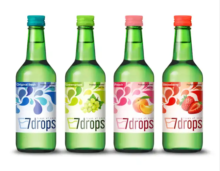 7drops soju Lychee