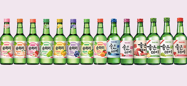De 8 lekkerste soju smaken.