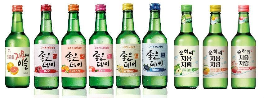 Waarom hebben Soju flesjes allemaal dezelfde grootte en zijn ze groen?