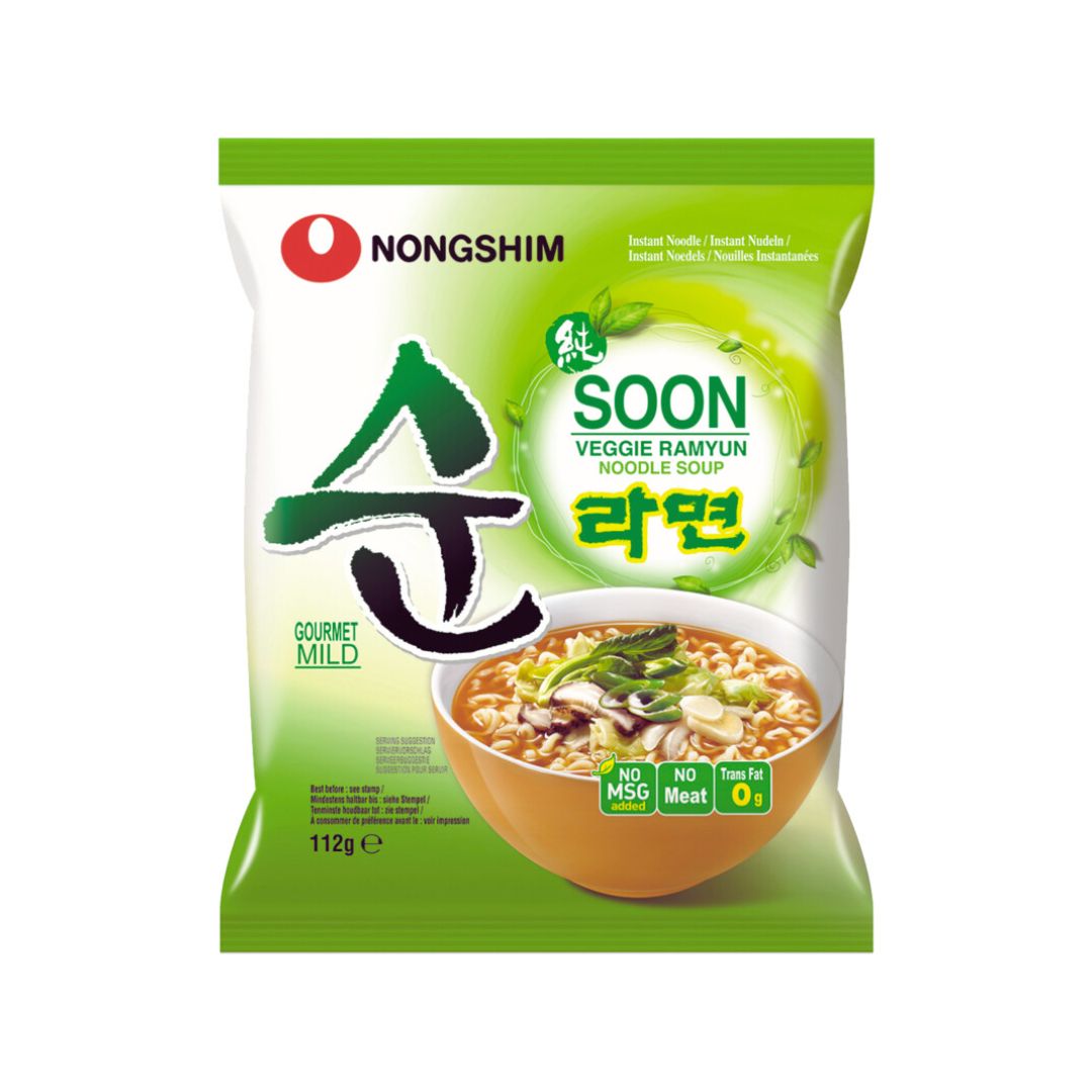 Soon Veggie Ramyun Noodle Soup - NONGSHIM