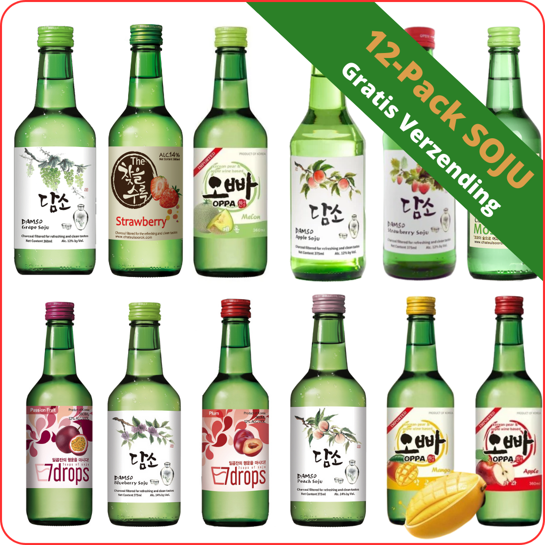 Aanbieding: Soju 12-pack