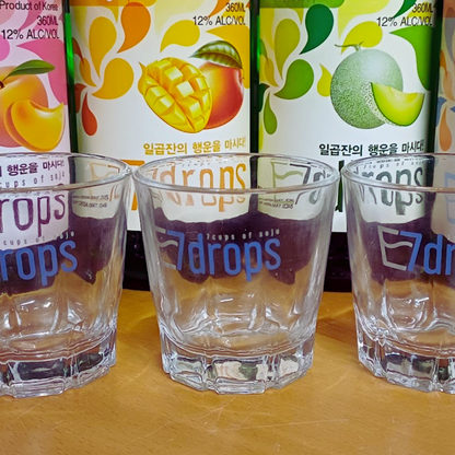 Koreaanse Soju Shot Glaasjes 7Drops