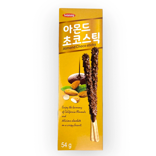 Almond Choco sticks Sunyoung - 45 Gr