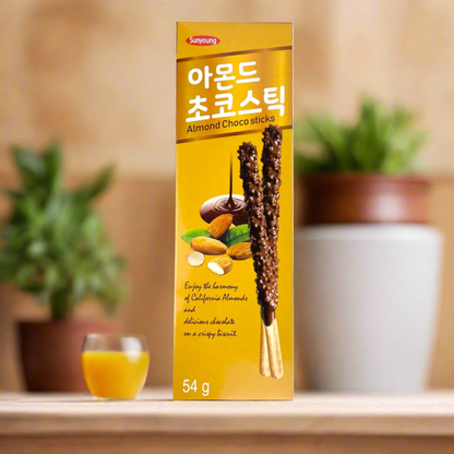 Almond Choco sticks Sunyoung - 45 Gr