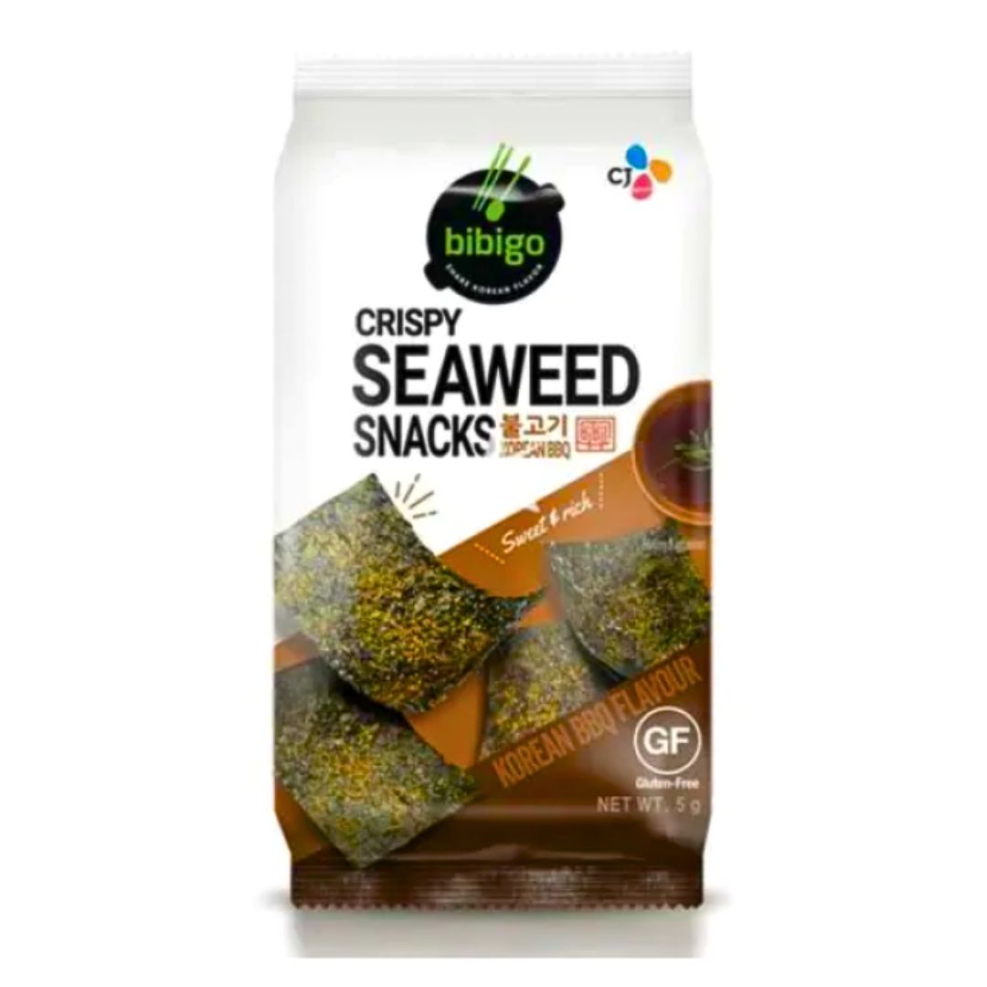 Crispy Seaweed Snacks Korean BBQ flavour