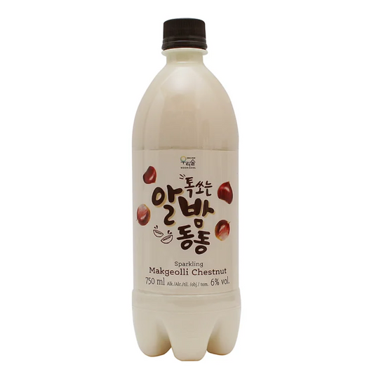 MAKGEOLLI Chestnut - Woorisool  6% 750ML