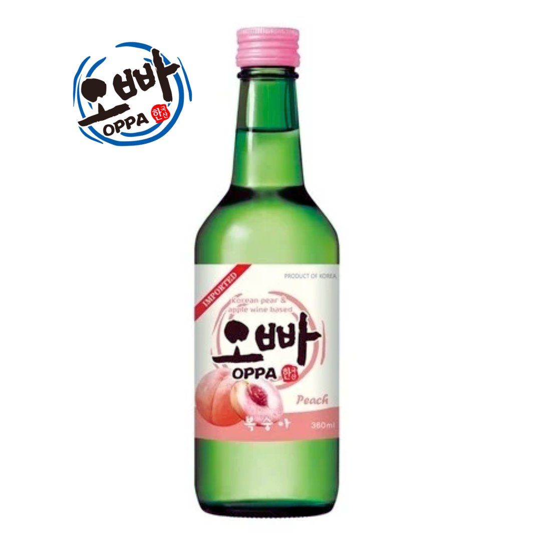 OPPA peach soju 🍑