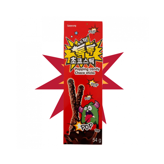 Popping candy Choco sticks 💥 Sunyoung - 45 Gr