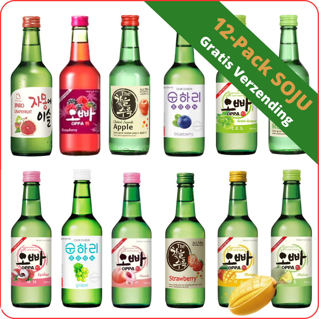 Aanbieding: Soju 12-pack