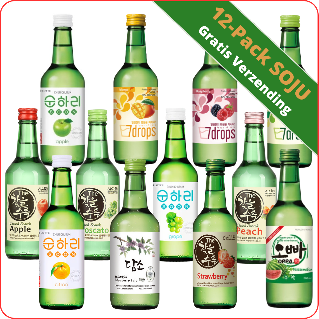 Aanbieding: Soju 12-pack